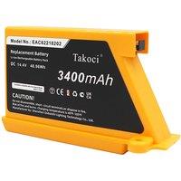 Replacement Battery 3400mAh for LG,VR34406LV,VR34408LV,VR5902LVM,VR5940L,EAC62218202,EAC62076601,B056R028-9010, EAC62218205