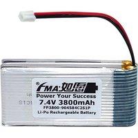 7.4V 3800mAh Rechargeable Li-Po Battery For MagicShine LED Bike Light Blackmagic Design BMPC4K BMCC2.5K 4K Cinema Camera Battery