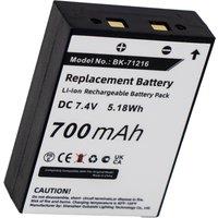 Replacement Battery 700mAh for Cobra, microTALK,LI3900,LI3950,LI4900,LI5600,LI3900-2 DX14-Mile Radio,MN-0160001,BK-71216