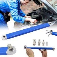 Professional Zero Offset Extension Wrench Tight Space Extension Tool 1/2 in. 1/4 in. 3/8 in. Auto Repair Tool Home Tool Set