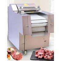 750kg/H Automatic Chopping Machine Frozen Meat Slicer Mutton Meat Cube Cutting Machine Frozen Chicken Breast Dicing Machine
