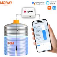 Moray ME202WZ 10M Zigbee Tuya Mobile App Smart Home Wireless Submersible Liquid Level Sensor Water Level Sensor