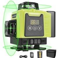 GZG 1 Set 4D 16 Lines Laser Level 360, Self-Leveling laser, Automatic laser level, Laser Level 16 Lines 3d Self-Leveling 360