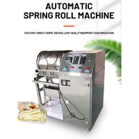 Automatic Pancake Injera Scones Making Machine Spring Roll Skin Roast Duck Cake Skin Pancake Machine