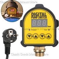 Pressure Controller Switch 0-10 Bar 1/2'' interface 220V Digital Automatic Air Pump Water Oil Compressor For Water Pump On/OFF
