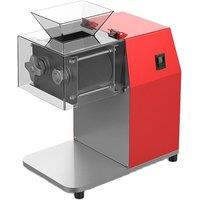Commercial Small Meat Slicer Electric Stainless Steel Red Body Beef Slicer