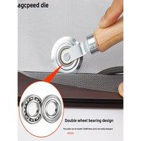 3Pcs Window Screen Accessories Screen Door Mesh Pressing Wheel Kit Window Install Tools Press Screen Pulley Roller Repair Tools
