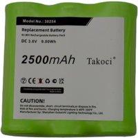 Equipment, Survey, Test Replacement Battery 2500mAh for Teletronik, Deviser TSM2002, DS2002, DS2002H 30254