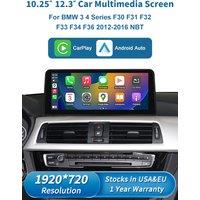 Road Top Wireless Carplay Android Auto Car Multimedia Display For BMW 3 4 Series F30 F31 F32 F33 F34 F36 NBT Linux Touch Screen