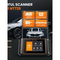 Foxwell NT726 All System OBD2 Scanner Bi-Directional Code Reader 12 Reset Service Oil EPB DPF TPMS SAS OBD 2 Car Diagnostic Tool