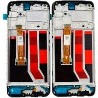Original 6.5'' For Oppo A53 4G CPH2127 CPH2131 For A53 Lcd Display With Frame Touch Screen Digitizer Assembly