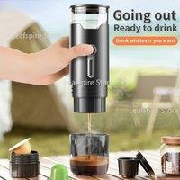 2025 New Small Portable Coffee Maker Electric Capsule Brewer Portable Machine Fit Powder and Coffee Capsule