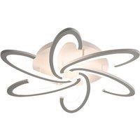 Modern LED Ceiling Light, 54W Dimmable, 3000K - 6000K Color Temperature, APP & Remote Control, Creative Spiral Design