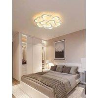 Heart - Shaped LED Ceiling Light, 59W Dimmable (3000K - 6500K), Remote Control, Modern Acrylic + Iron Design