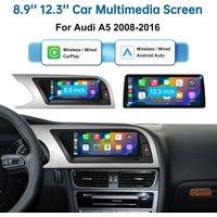 8.9'' 12.3'' Linux Touch Screen Car Multimedia Display For Audi A5 2008-2016 With Wireless Carplay Android Auto Airplay Autolink