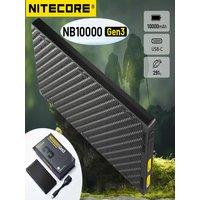 100%Original For NITECORE NB10000 Gen3 10000mAh Power Bank Ultra Lightweight Mobile Carbon Fiber Powerbank Dual USB Fast Charge