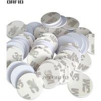 200Pcs/lot Adhesive 13.56mhz UID changeable S50 1K RFID Sticker Wet Inlay NFC tag Sector 0 Block 0 UID Rewritable