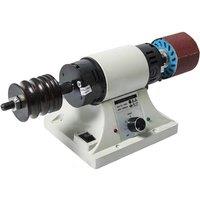 220V Leather Polishing Burnishing Machine Mini Desktop Leather Edge Grinding Machine Polishing Tools Side Polisher