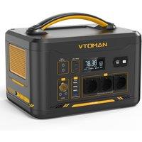 VTOMAN JUMP 2200 Power Station 1548Wh LiFePO4 Battery 2200W AC Output Emergency Power for Outdoor Camping, Home Use, RV Travel