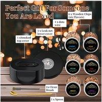 Hot Electric Smoker Cocktail Whisky Rechargeable Smoker Various Fragrant Wood Wine Utensils