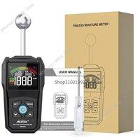 Digital Wood Moisture Meter LCD Screen Hygrometer Non-contact Timber Damp Detector Alarm Humidity Tester Moisture Detector