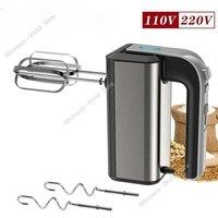 Electric Egg Beater Stainless Steel Mini Whipped Cream White and Flour Mixer Cake Baking Egg Beater Multifunctional Dough maker