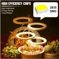 LED Grow Light Full Spectrum Phytolamp Indoor Plant Lamp Hydroponics Flower Seeds Cultivation Growing Light With Timing Function