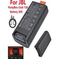 Replacement 5000mAh Battery For JBL Battery 200 Compatible For JBL PartyBox Club 120 Portable Speaker With Type-C Charging Part