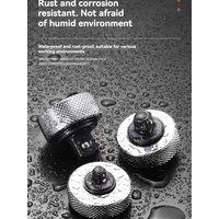 Mini Adjustable Ratchet Wrench Quick and Labor-saving Aluminum Alloy Small Portable Mini Ratchet Wrench