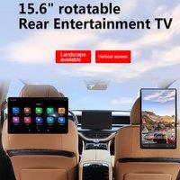 15.6" Rotatable Rear Entertainment TV Andriod 11 Headrest Monitor Tablet pc 4G 1080P/HDMI//BT 3GB+32GB ROM Mirroring/Miracast