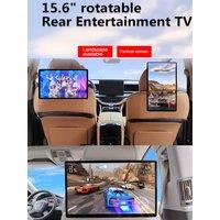 15.6 inch Car Headrest Monitor Tablet PC 4G WIFI Rotatable Rear Entertainment TV Andriod 11 Full HD 1080P/HDMI//BT 3GB+32GB ROM