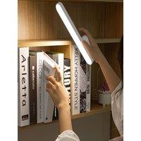 LED Light Night Light USB Rechargeable Wireless Remote Control Under Cabinet Lamp for Kitchen Cabinet Bedroom Wardrobe Lighting