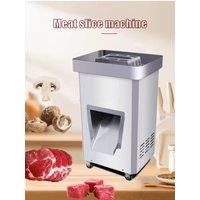 Stainless Steel Automatic Meat Cutting Machine Commercial Electric Meat Cutter High Power Cutting Crusher