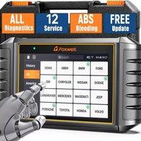 Foxwell NT726 Bidirectional All System Car OBD2 Scanner TPMS Injector Oil Reset DPF regen EPB ABS 12 Reset Services Diagnostic
