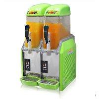 2x12L Commercial Beverage Slush Machine Frozen Drink Juice Dispenser Ice-Cool Smoothie Maker Equipment For Restaurant Bar