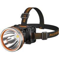 New Powerful LED Headlamp Type-C Rechargeable Headlight Fishing Outdoor Camping Head Lamp Built in 4000mAh Li-Battery Flashlight