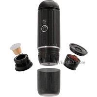 2025 NEW 50ML/70ML Expresso Coffee Maker Portable Coffee Machine for Car & Home,Type C charging port Fit Capsule and powder