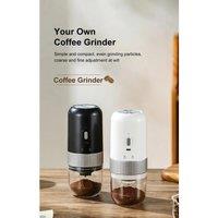 Portable Electric Coffee Grinder TYPE C USB Charge Ceramic Grinding Core Home Coffee Beans Pulverizer Grinder