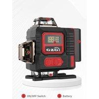 GZG 4D 16-Line Laser Level for Decoration with One Lithium Battery