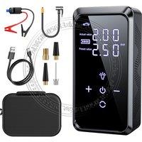 12v Portable Air Pump and Jump Starter 4 In 1 Multifunction Peak current 1000A Car Battery Jump Starter and Tire Inflators