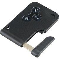 3 Button Car Key Card Case Remote Fob Shell + Blade For Renault Megane Scenic 2 Clio 3 2002-2012