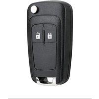 2 Button Remote Car Key Fob Case Shell For Vauxhall Opel Astra J Insignia Corsa Mokka Adam Viva Zafira B Meriva HU100 Flip Blade