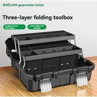DGEV Electrician Multi-layer Folding Storage Box Tool Box Industrial Grade Multifunctional Hardware Art Box Tool Storage Cases