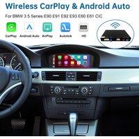 Wireless CarPlay For BMW 3 Series E90 E91 E92 E93 5 Series E60 E61 2008-2013 CIC With Android Auto Mirror Link AirPlay Car Play