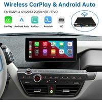 Wireless CarPlay Android Auto For BMW i3 I01 NBT EVO System 2013 -2020, with Mirror Link AirPlay Car Play Autolink Functions