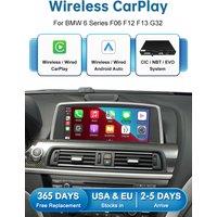Road Top Wireless CarPlay Android Auto For BMW 6 Series F06 F12 F13 G32 2010-2020 CIC NBT EVO with Mirror Link AirPlay Functions
