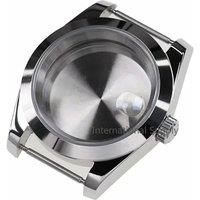 High Quality 36mm 39mm Steel Watch Case With Sapphire Crystal For SKX007 Mod Nh35 Nh36 Nh34 Automatic Mechanical Movement SKX007