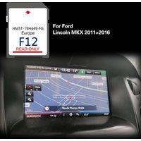 for Lincoln MKX 2011-2016 Map Card Navigation Full Coverage Europe Road And Language Sat Nav