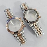 VK63 Watch Case Watch Accessories Stainless Steel Sapphire Crystal Waterproof For Seiko Movement VK63A For Daytona With Bracelet