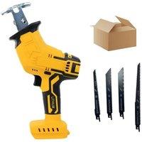 For Dewalt 20V Brushless Reciprocating Saw Wood/Metal/Pipe/Tree Cutting Cordless Power Tools Electric Household Woodworking Tool